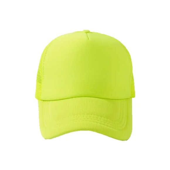Adjustable Unisex Neon Mesh Trucker Hat (SKU#0461) - Picture 4 of 5